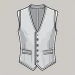 gray waistcoat image